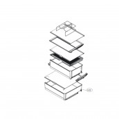 Bac à légumes repère 140B