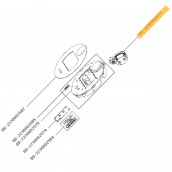 Émetteur laser avec courroie (repère n°SS-2230002573)