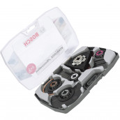 Coffret de 5 Starlock (pour bois, métal et multi matériaux abrasifs, outils multifonctions accessoires)