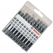 Lames de scie sauteuse Basic for Wood, set de 10 pièces