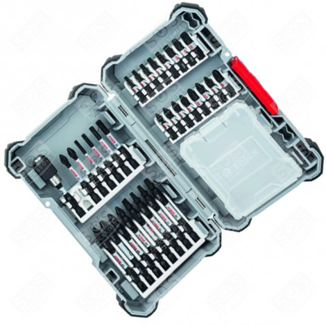COFFRET D'EMBOUTS DE VISSAGE 31 PIÈCES AVEC EMBOUTS DOUBLE TÊTE ET UNIVERSAL HOLDER QUICK RELEASE ACCESSOIRES ET ENTRETIEN - 2608522366