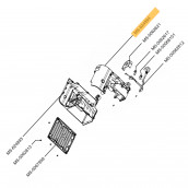 Demi boîtier droit (repère n°MS-624894) NESPRESSO PIXIE Demi boîtier droit (repère n°MS-624894) NESPRESSO PIXIE