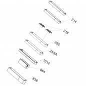 Balconnet porte bouteille (repère n°255)