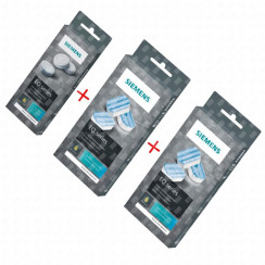 10 tablettes de nettoyage TZ80001N + 6 tablettes de détartrage TZ80002N 