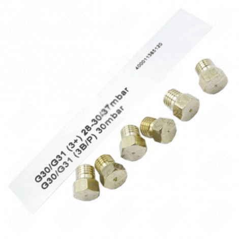 KIT INJECTEURS G30 PLAQUE DE CUISSON - 488000629993, C00629993