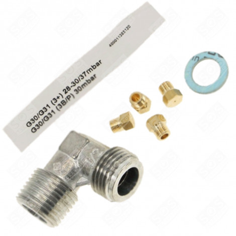 KIT INJECTEURS GAZ PLAQUE DE CUISSON - 488000631977, C00631977