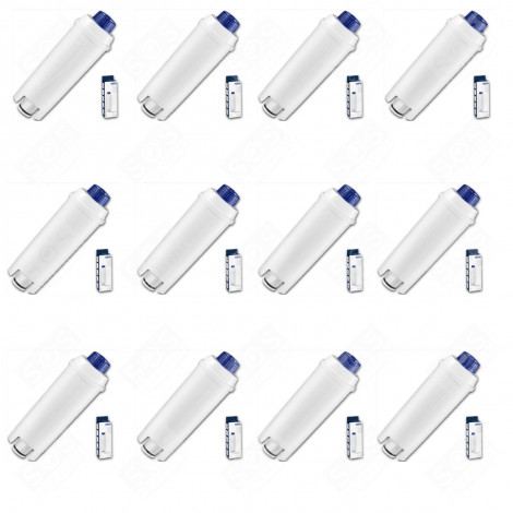 LOT DE 12 FILTRES ADOUCISSEUR D'EAU MODÈLES ECAM D'ORIGINE CAFETIÈRE, MACHINE À CAFÉ - 5513292811