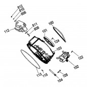 Vis à tête fraisée (repère n°124)