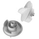BOUTON MINUTEUR BLANC FOUR MICRO-ONDES - 481941338144