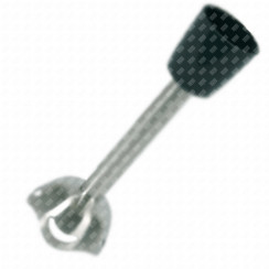 Pied Mixer inox lame*4 gris