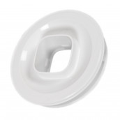 Couvercle blanc du bol blender