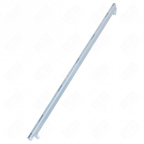 PROFIL ARRIÈRE CLAYETTE, ÉTAGÈRE VERRE  600 MM FRIGO, RÉFRIGÉRATEUR, CONGÉLATEUR - 4864600200, 4864600272