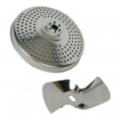 Grille petit + pale inox