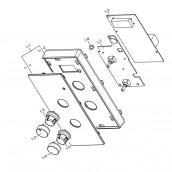 Carte électronique d'origine (repère n°1-2)