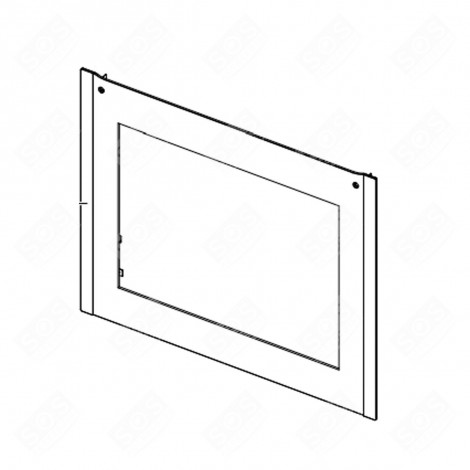 VITRE EXTÉRIEURE D'ORIGINE FOUR, CUISINIÈRE - DG94-01083J