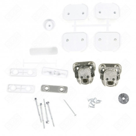 KIT CHARNIÈRES MACHINE À LAVER, LAVE-LINGE - 43013964, AS0067923