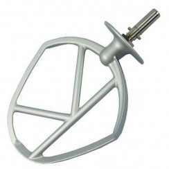 Batteur K en aluminium avec circlip pour robots MAJOR et COOKING CHEF