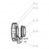 Joint Hublot repère D-3
