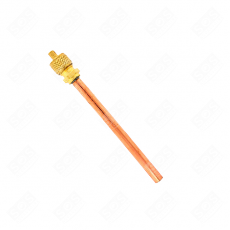 TUBE DE CHARGE AVEC VANNE SCHRADER FRIGO, RÉFRIGÉRATEUR, CONGÉLATEUR - 00065644, C00043021