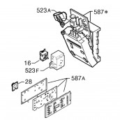 Carte électronique (repère n°587)
