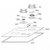 Plan vitrocéramique (repère n°1024)