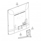 Pied fixe d'origine (repère n°900)