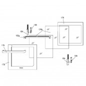 Vitre de porte exterieur repère 178