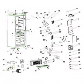 Moteur de ventilateur (repère n°17)