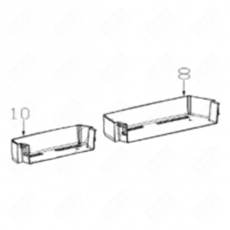 BALCONNET CENTRAL (REPÈRE N°8) FRIGO, RÉFRIGÉRATEUR, CONGÉLATEUR - FR000521