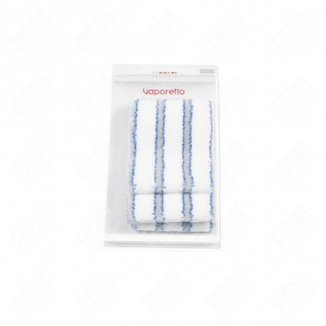 LOT DE 2 SERPILLÈRES NETTOYEUR VAPEUR - PAEU0340