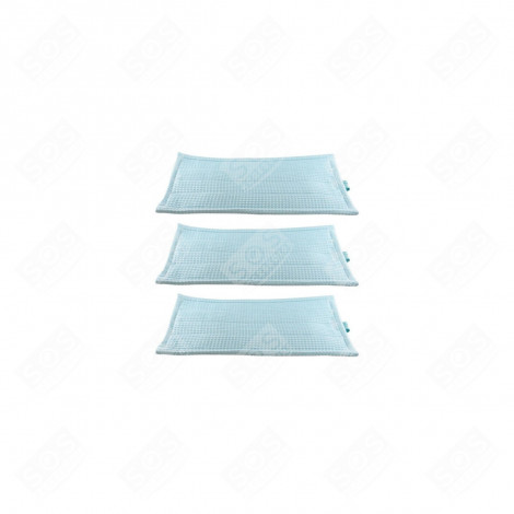 LOT DE 3 LINGETTES UNIVERSELLES D'ORIGINE ASPIRATEUR - 71180