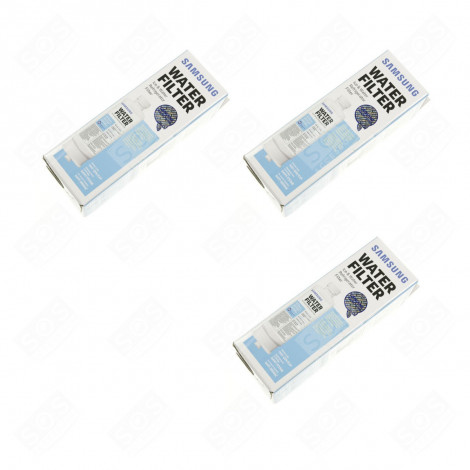LOT DE 3 FILTRES À EAU  HAF-QIN/EXP D'ORIGINE FRIGO, RÉFRIGÉRATEUR, CONGÉLATEUR - DA97-17376B