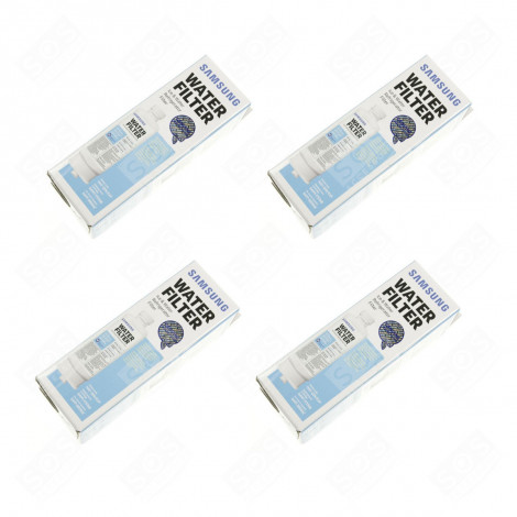 LOT DE 4 FILTRES  À EAU  HAF-QIN/EXP D'ORIGINE FRIGO, RÉFRIGÉRATEUR, CONGÉLATEUR - DA97-17376B