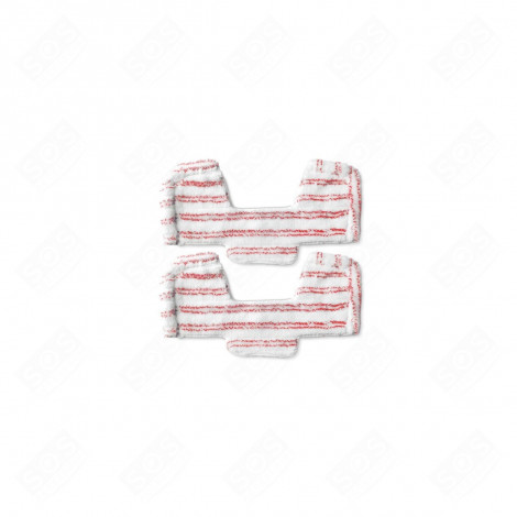 LOT DE DEUX SERPILLÈRES  NETTOYEUR VAPEUR - PAEU0286