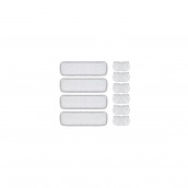 Kit de quatre serpillères et six bonnettes