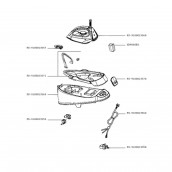 Fer à vapeur complet (repère n°FS-9100023568)
