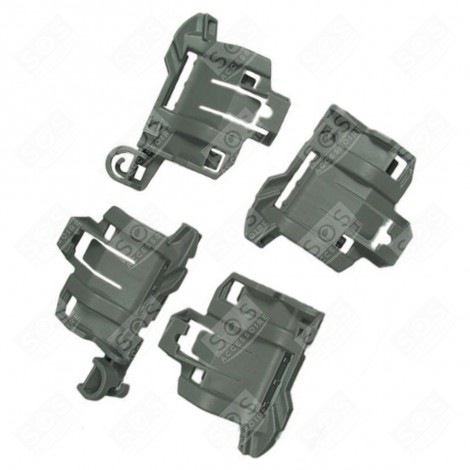 JEU DE 4 ATTACHES POUR FIXATION DE PANIER D'ORIGINE LAVE-VAISSELLE - 00611473