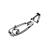 Plaque et support fer à vapeur