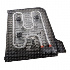 Plaque grille, coté gauche