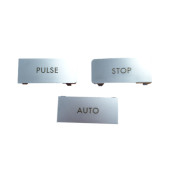 Lot de 3 touches CS chrome S/A/P SAV