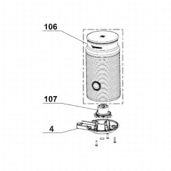 Socle aeroccino (Repère 4)
