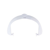 Poignée de réservoir blanche