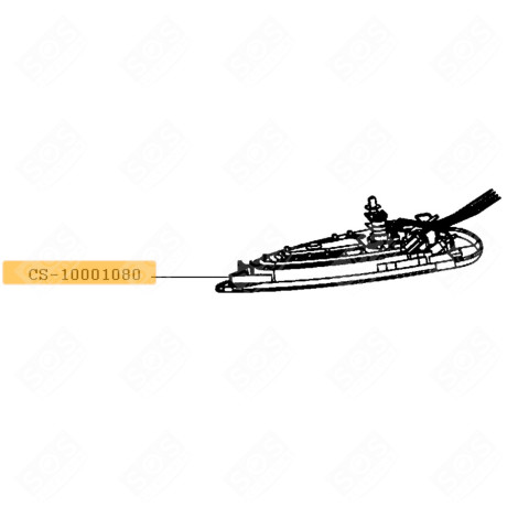 SEMELLE COMPLÈTE CENTRALE VAPEUR, FER À REPASSER - CS-10001080, SS-1810002451