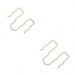 Lot de 2 pinces ressort