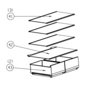 Bac à légumes (repère n°43)