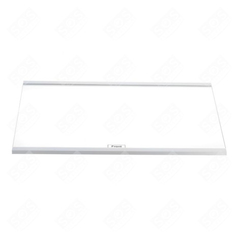 CLAYETTE, ÉTAGÈRE EN VERRE 46CMX30CM D'ORIGINE    -   458X303 MM FRIGO, RÉFRIGÉRATEUR, CONGÉLATEUR - DA97-17294C