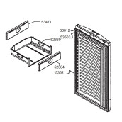Tiroir complet ( repère 52360 )