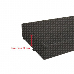 Filtre charbon DKF13 compatible   480X117 mm