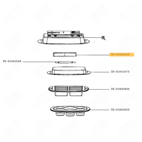 JOINT CAKE FACTORY CUISEUR VAPEUR - TS-01042651, TS-01042650