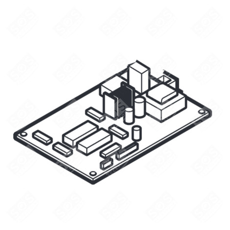 CARTE ÉLECTRONIQUE FRIGO, RÉFRIGÉRATEUR, CONGÉLATEUR - EBR31177531